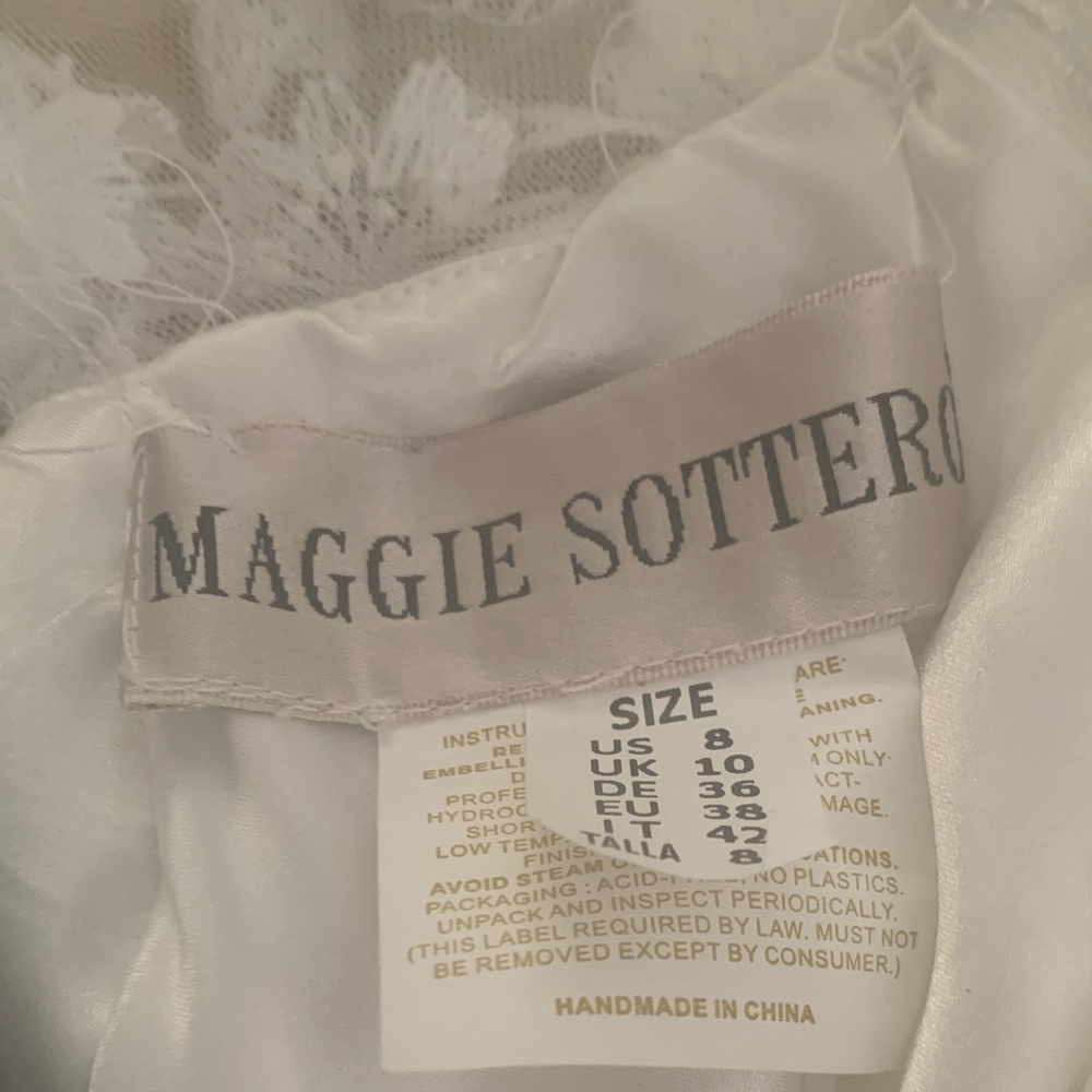 Maggie Sottero Cream Lace Chemise
